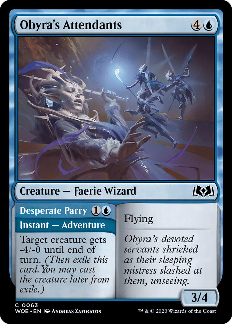 Obyra's Attendants (WOE-063) - Wilds of Eldraine