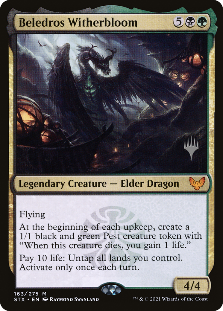 Beledros Witherbloom (PPSTX-163P) - Strixhaven: School of Mages Promos