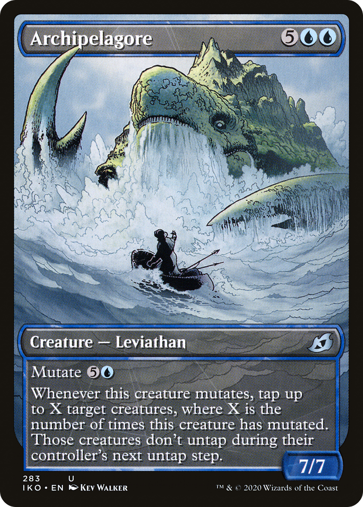 Archipelagore (Showcase) (IKO-283) - Ikoria: Lair of Behemoths: (Showcase) Foil