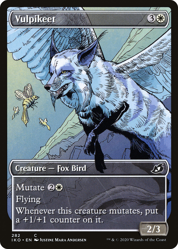 Vulpikeet (Showcase) (IKO-282) - Ikoria: Lair of Behemoths: (Showcase) Foil