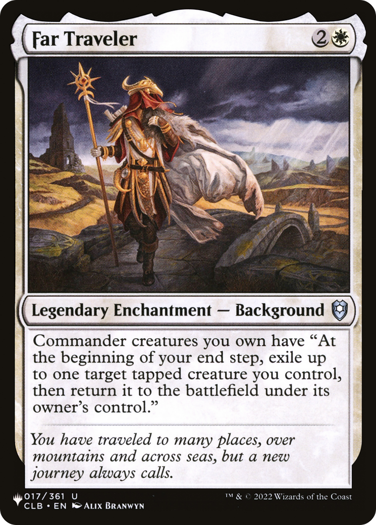 Far Traveler (LIST-017/361) - The List