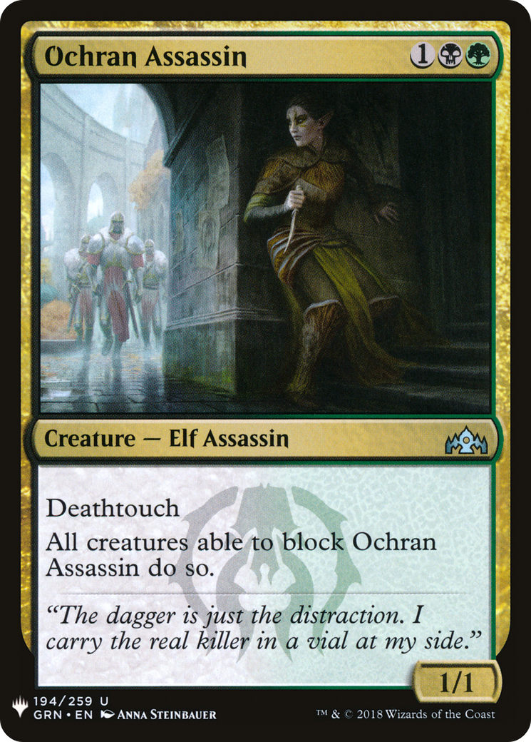 Ochran Assassin (LIST-194) - The List