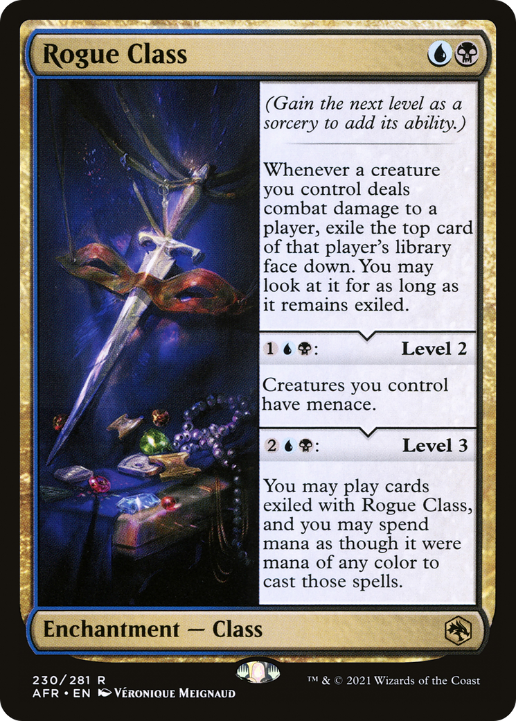 Rogue Class (AFR-230) - Adventures in the Forgotten Realms