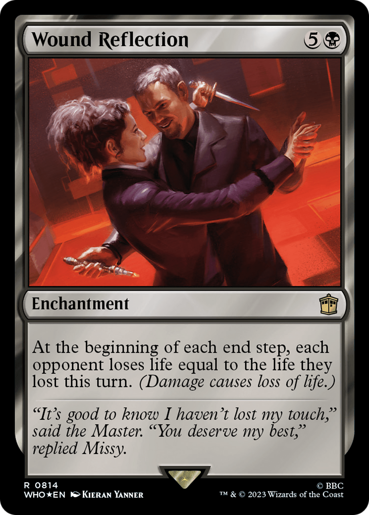 Wound Reflection (Surge Foil) (WHO-814) - Doctor Who Foil