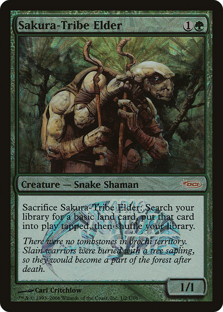 Sakura-Tribe Elder (Junior APAC Series) (JSS-001) - Junior APAC Series Foil