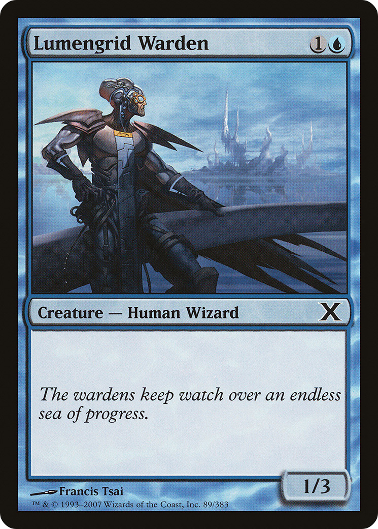 Lumengrid Warden (10E-089) - Tenth Edition