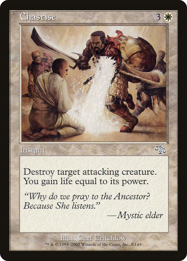 Chastise (JUD-008) - Judgment Foil