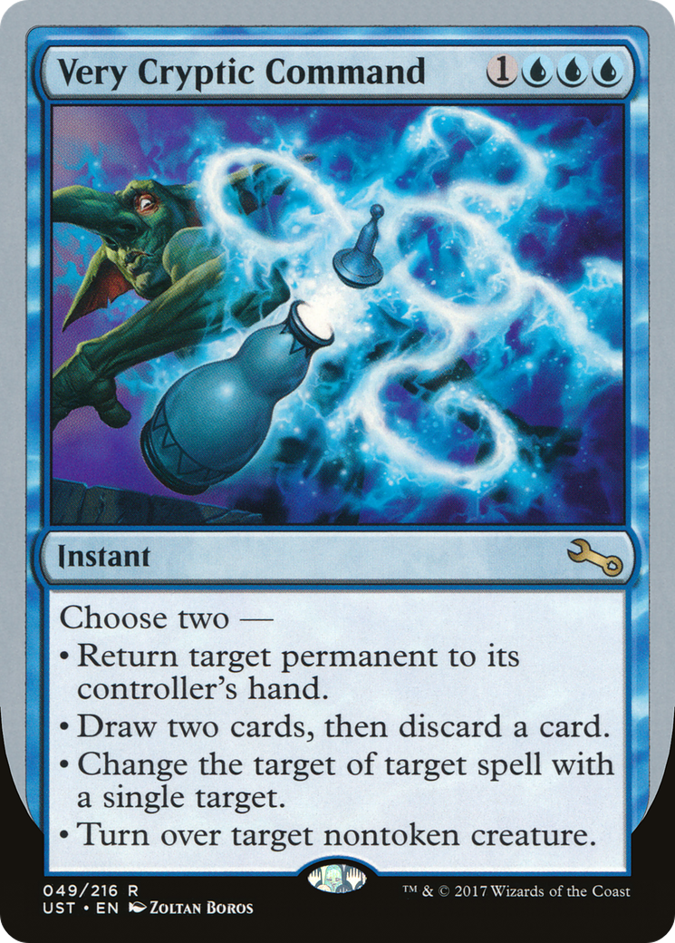 Very Cryptic Command (D) (UST-049) - Unstable