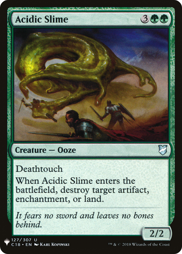 Acidic Slime (LIST-127) - The List