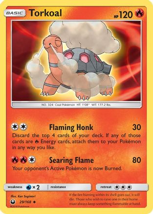 Torkoal SM Celestial Storm - Uncommon