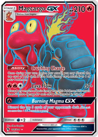 Magcargo GX (Full Art) - Holofoil SM Lost Thunder - Ultra Rare