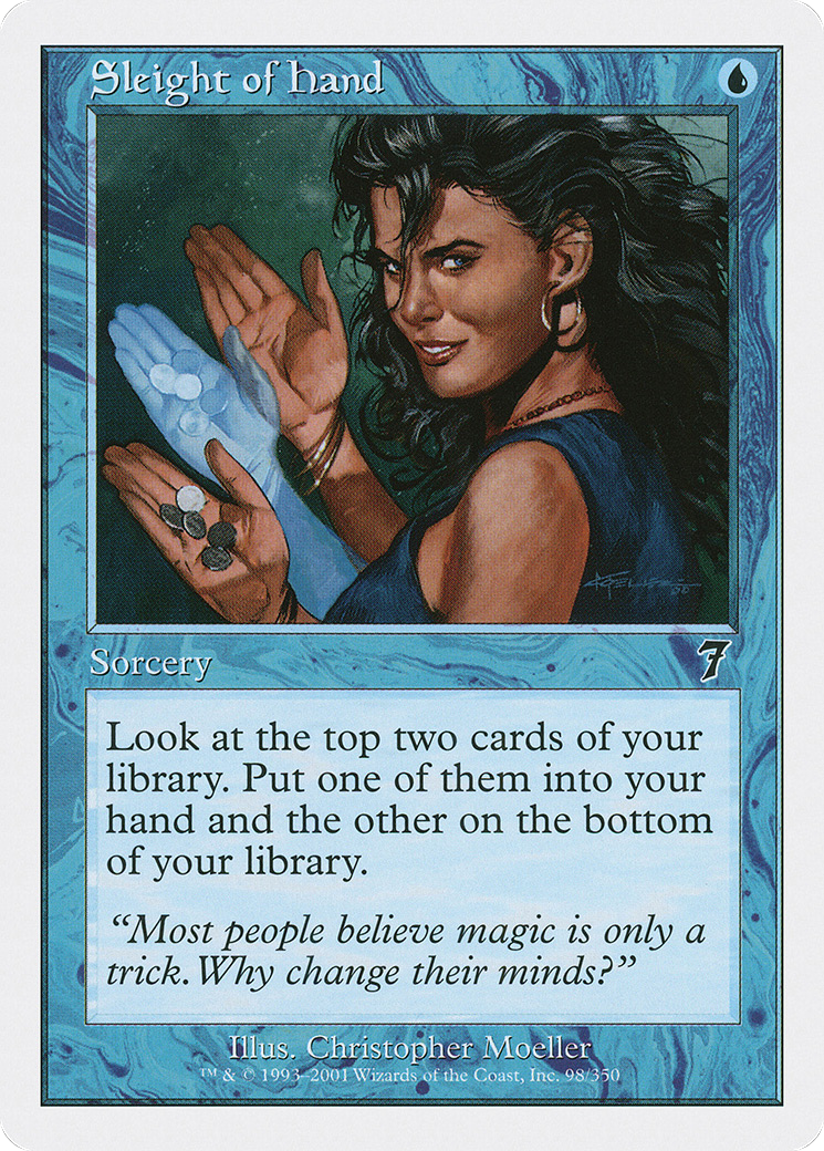 Sleight of Hand (7ED-098) - 7th Edition