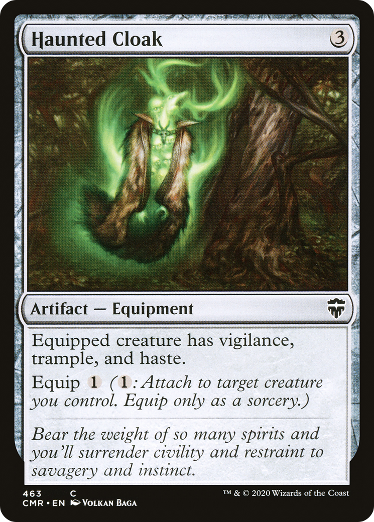 Haunted Cloak (463) (CMR-463) - Commander Legends