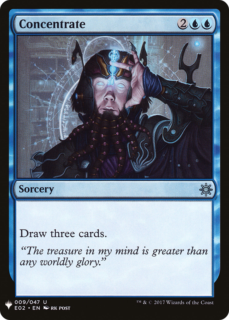 Concentrate (LIST-009) - The List