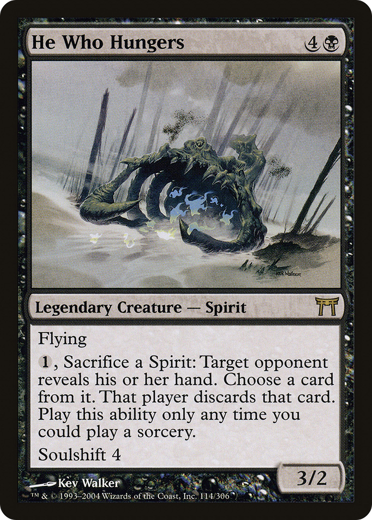 He Who Hungers (CHK-114) - Champions of Kamigawa Foil