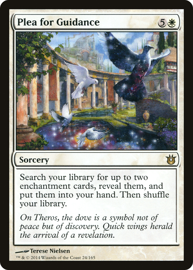Plea for Guidance (BNG-024) - Born of the Gods Foil