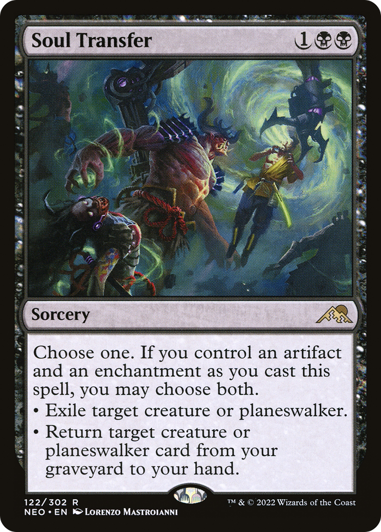 Soul Transfer (NEO-122) - Kamigawa: Neon Dynasty