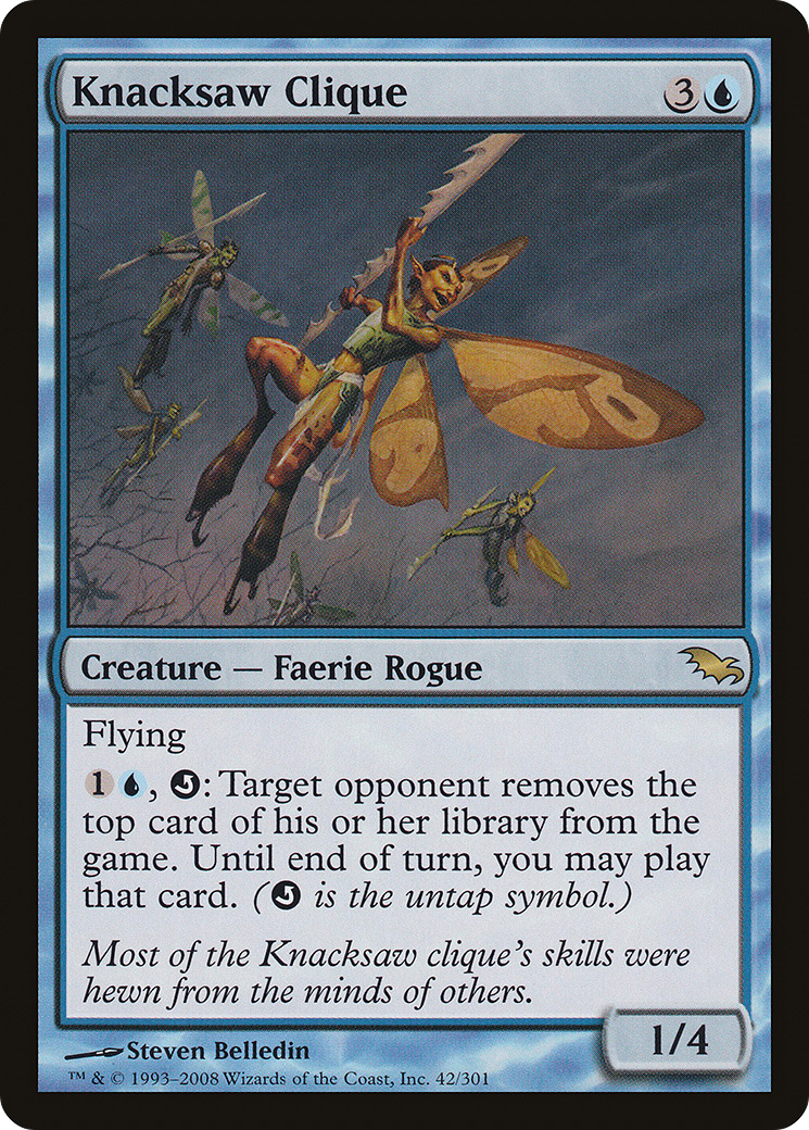 Knacksaw Clique (SHM-042) - Shadowmoor Foil