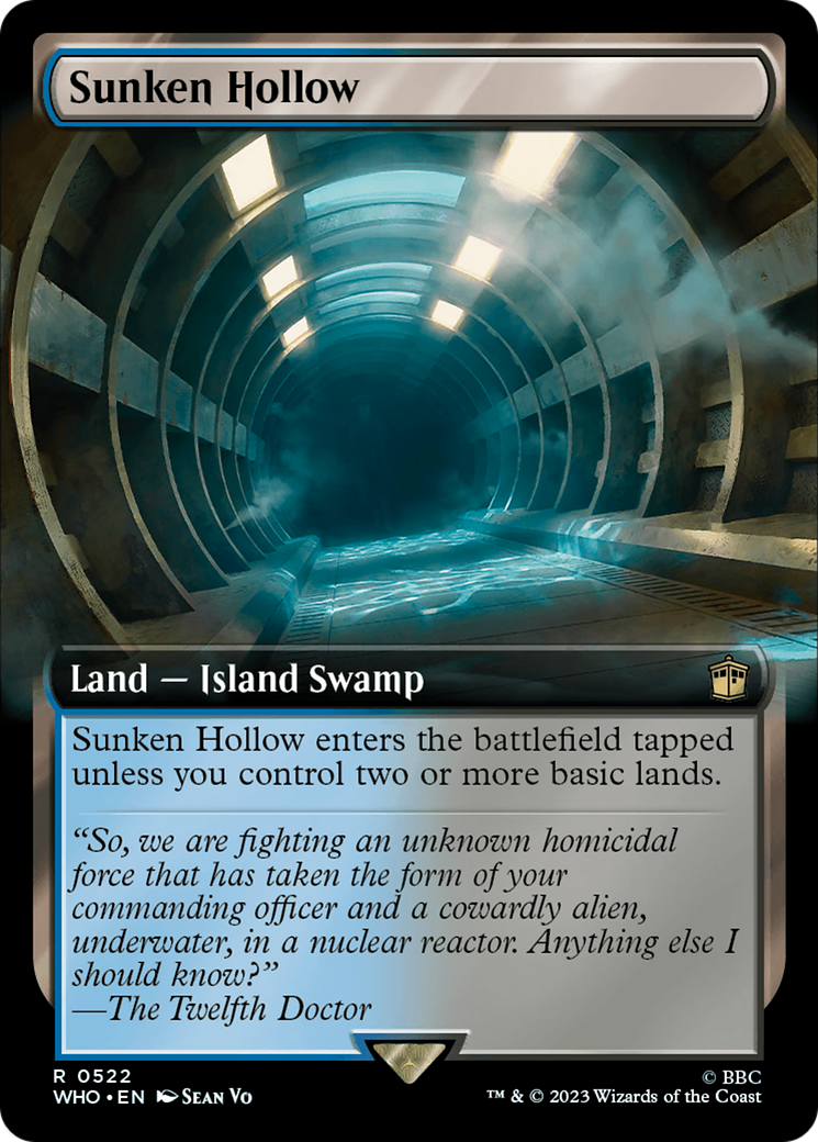 Sunken Hollow (Extended Art) (WHO-522) - Doctor Who: (Extended Art)