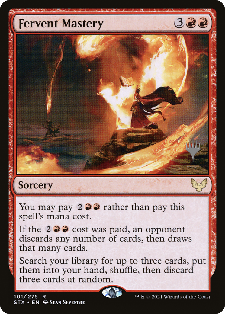 Fervent Mastery (PPSTX-101) - Strixhaven: School of Mages Promos