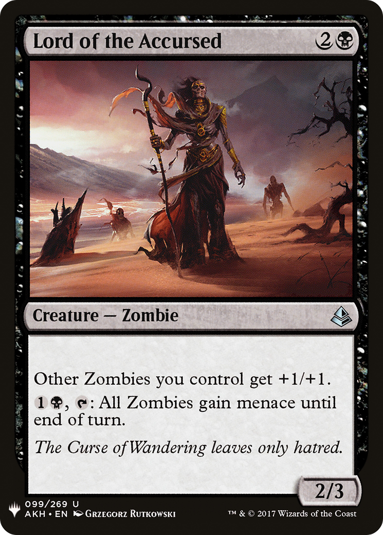Lord of the Accursed (LIST-099) - The List