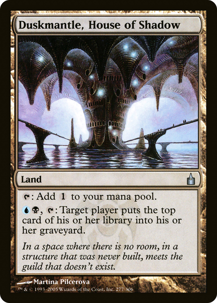 Duskmantle, House of Shadow (RAV-277) - Ravnica: City of Guilds