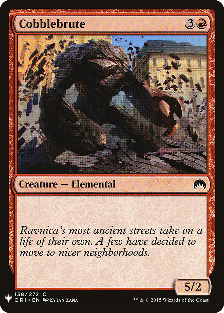 Cobblebrute (LIST-138) - The List
