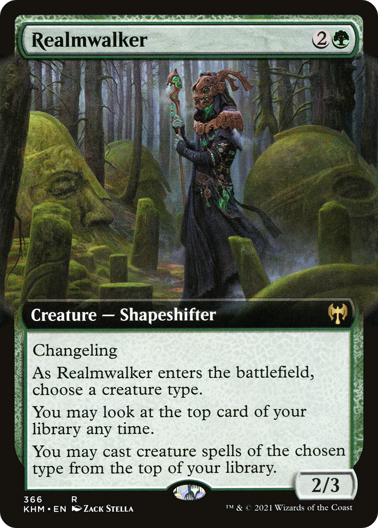 Realmwalker (Extended Art) (KHM-366) - Kaldheim: (Extended Art)
