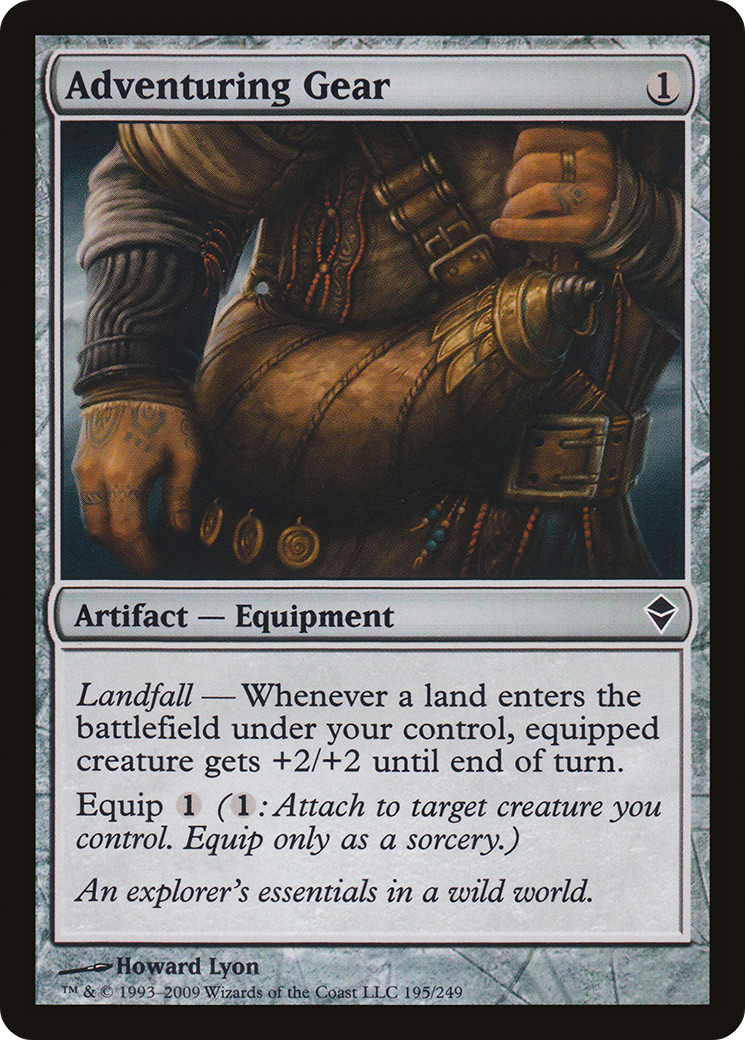 Adventuring Gear (ZEN-195) - Zendikar