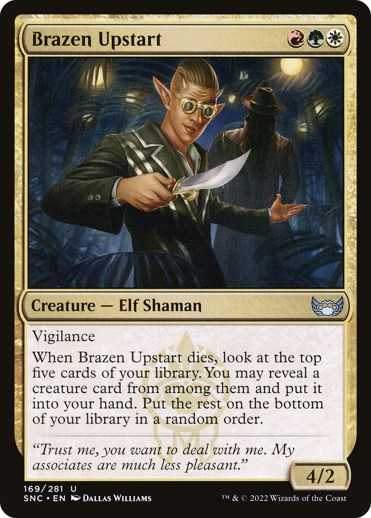 Brazen Upstart (SNC-169) - Streets of New Capenna