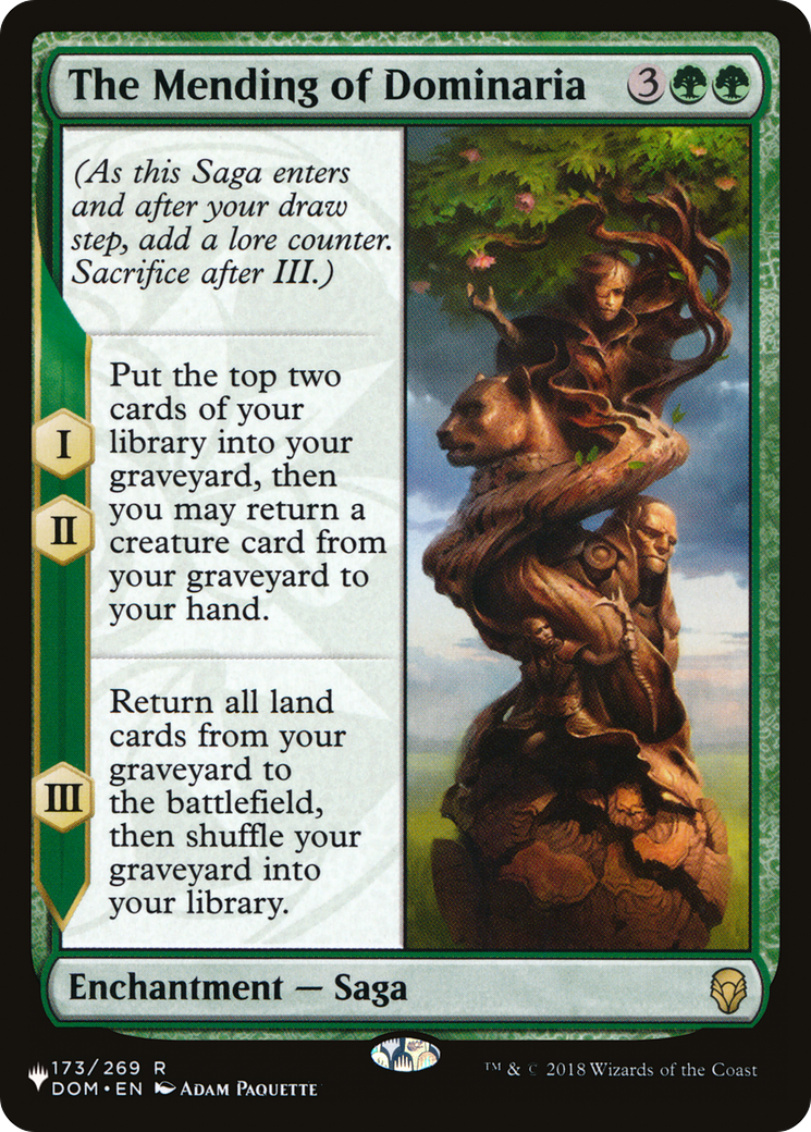 The Mending of Dominaria (LIST-173/269) - The List
