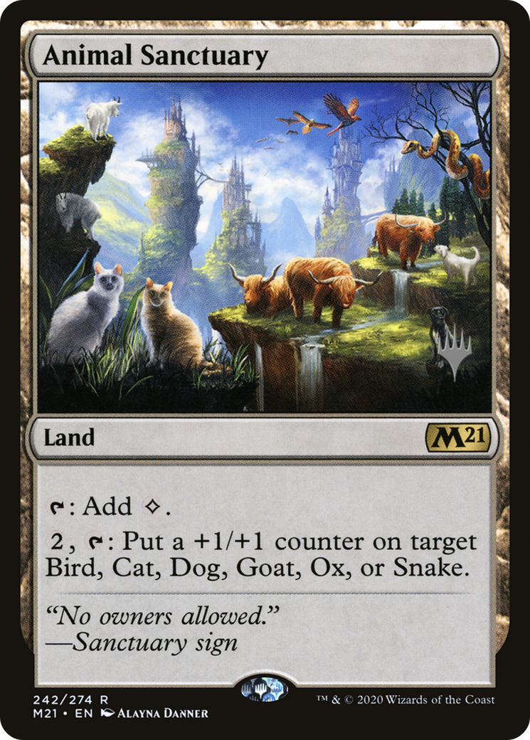 Animal Sanctuary (PPM21-242P) - Core Set 2021 Promos