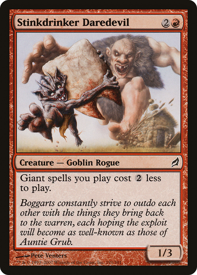 Stinkdrinker Daredevil (LRW-191) - Lorwyn