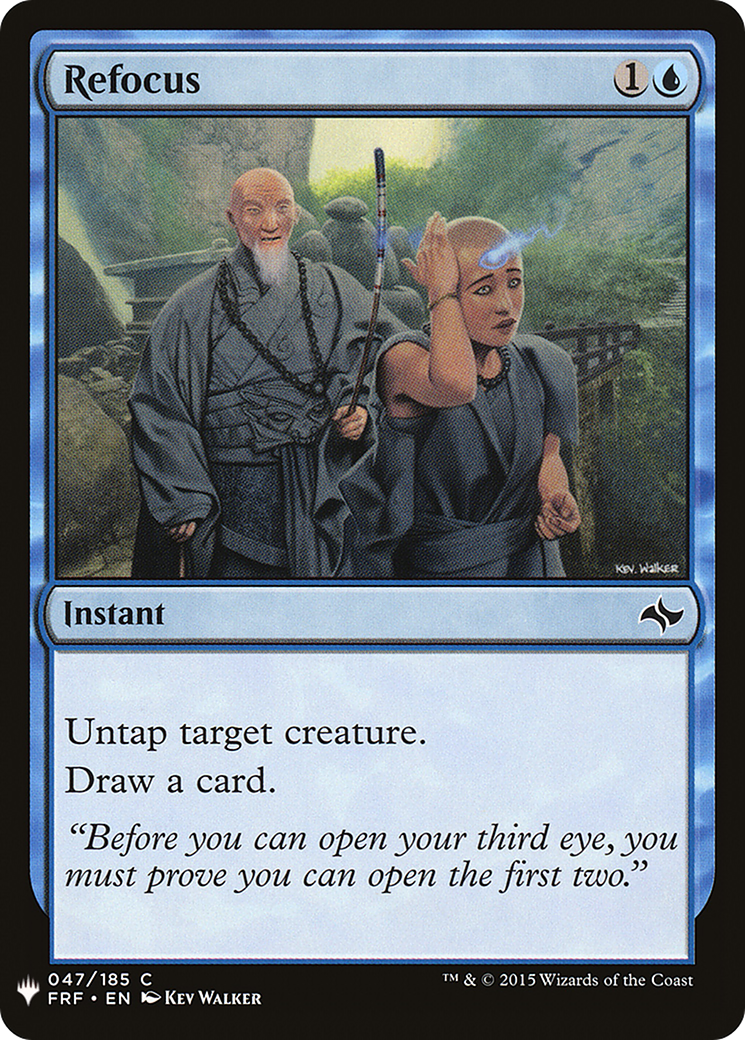 Refocus (LIST-047) - The List