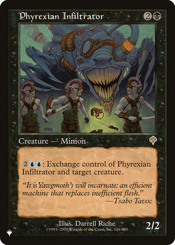 Phyrexian Infiltrator (LIST-116/350) - The List
