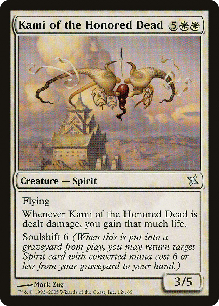 Kami of the Honored Dead (BOK-012) - Betrayers of Kamigawa