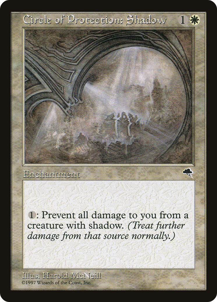 Circle of Protection: Shadow (TMP-012) - Tempest
