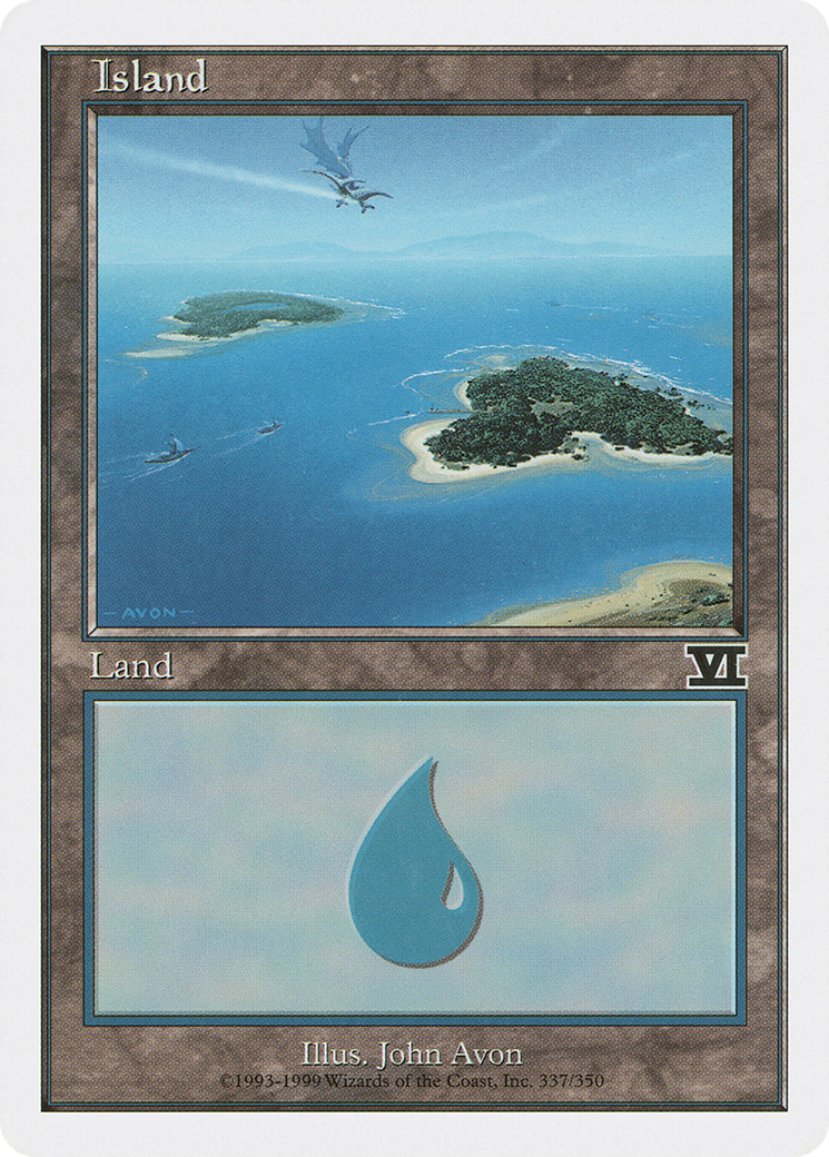 Island (337) (6ED-337) - Classic Sixth Edition