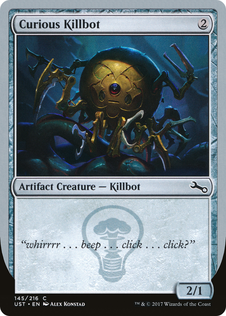 Curious Killbot (UST-145) - Unstable Foil