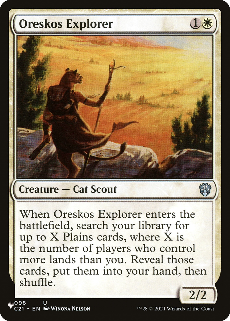 Oreskos Explorer (LIST-098/081) - The List