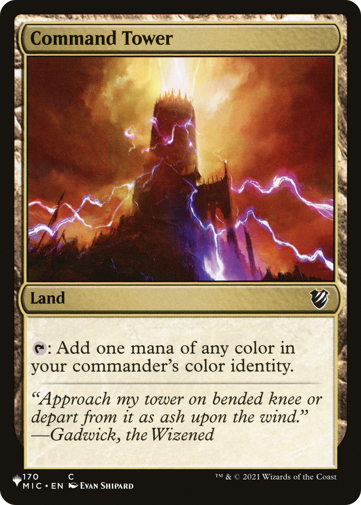 Command Tower (MIC) (LIST-170/038) - The List