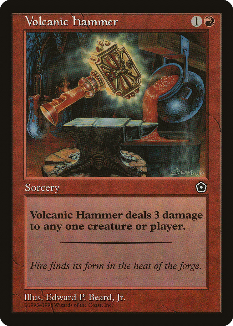 Volcanic Hammer (P02-) - Portal Second Age