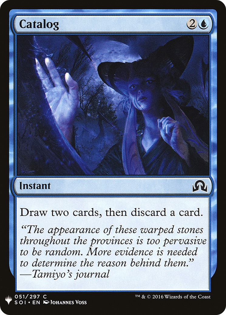 Catalog (LIST-051) - The List
