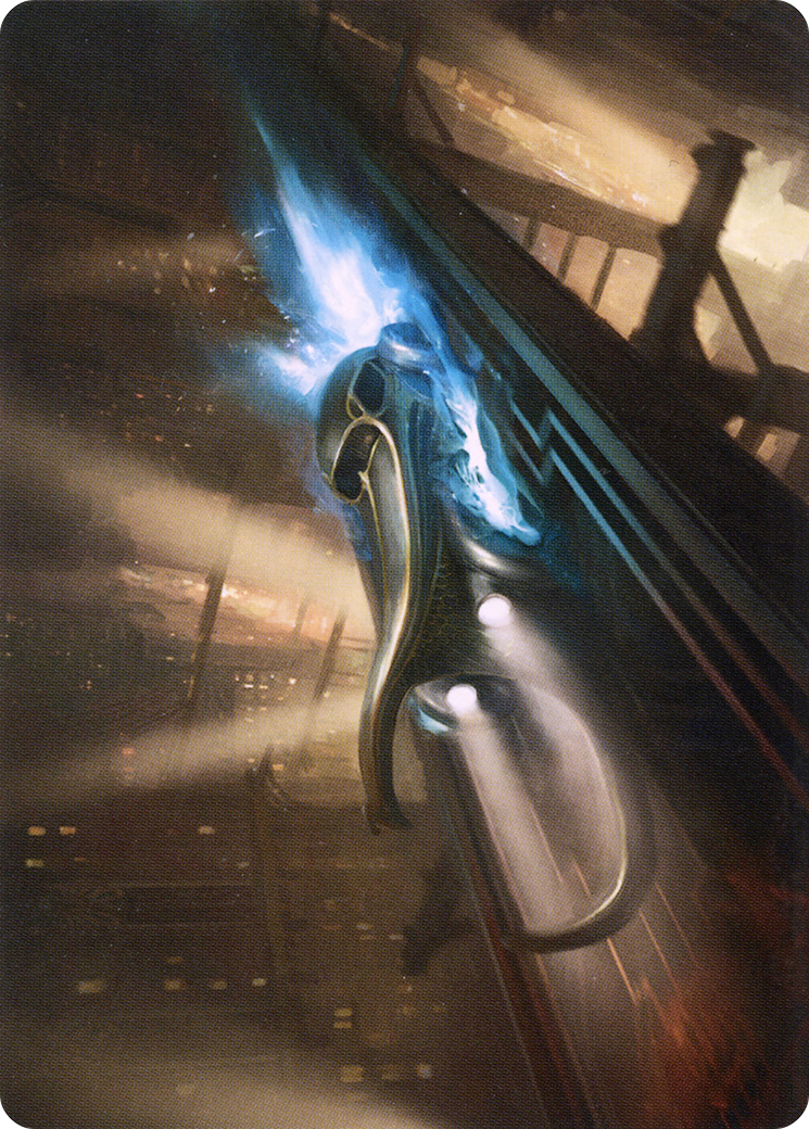 Run Out of Town // Run Out of Town (ASNC-013) - New Capenna Art Series (Borderless) Foil