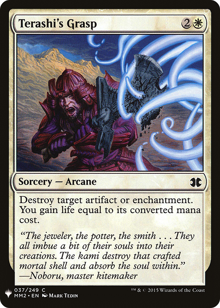 Terashi's Grasp (LIST-037) - The List