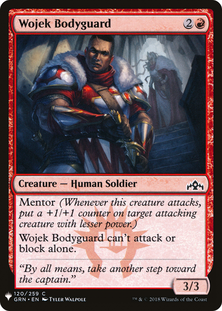 Wojek Bodyguard (LIST-120) - The List