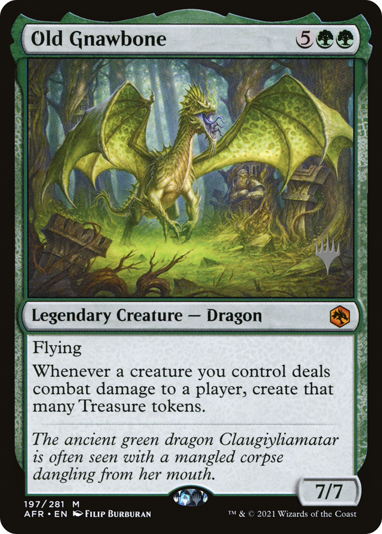 Old Gnawbone (PPAFR-197) - Adventures in the Forgotten Realms Promos Foil