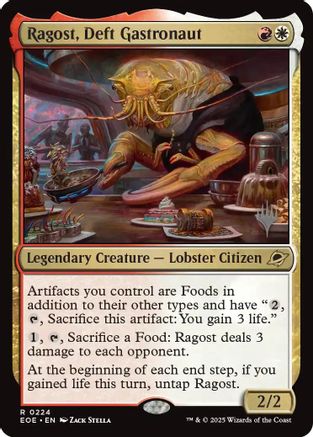 Ragost, Deft Gastronaut (PPEOE-224) - Promo Pack: Edge of Eternities