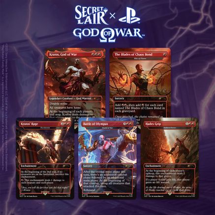 Secret Lair x God of War: Greek - Non-Foil Edition