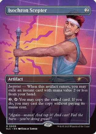Isochron Scepter (SLC-009) - Secret Lair Countdown Kit Foil